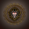 Zeus in gold and black
