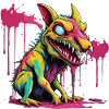 Chupacabra / Sucking Creature / Monster /Spain