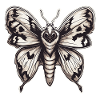 Moth / animal / insect / larva / pest