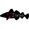 i Love Cod Black