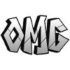 OMG Exclamation Lettrage Graffiti
