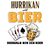 Ouragan et bière