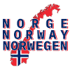 Norge 3 bogstaver med kort 1