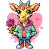 Giraffe Parade: Cool Giraffe