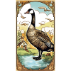 Goose from cartoon