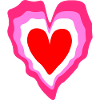 Radiant heart of love
