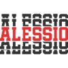 Alessio t-shirt t-shirt gestapelde tekst cadeau-idee