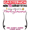 19th Birthday Girl & Boy Guestbook