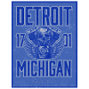 Detroit Motor City Skull Wing