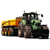 Traktor mit Anhänger Kipper