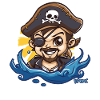 The Handsome Chibi Captain Pirate