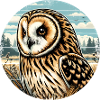 Short-eared Owl Owl