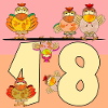 Eighteen-Year-Old Chickens - 18th Birthday