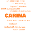 Cadeau pour Carina
