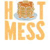 Pancake Lover Kids Hot Mess