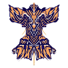 Tigermasken-Orang-Purp Design