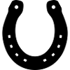 Podkowa Koń Szczęście Symbol Kolor powierzchni