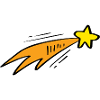 Fusée néon Star Trail