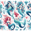 Mermaid Pattern Gift