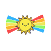 Sun Retro Radiate Positivity T-Shirt