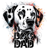 Dog Dad Dalmatian Dogs Dad Gift