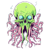 The super cool octopus skull