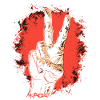 Peace hand