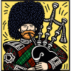 Scottish Bagpiper