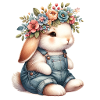 flower bunny