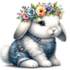 Flower Bunny 1