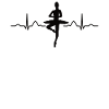 Ballet, Dancer, Heartbeat, Ekg, Ballerina
