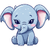 Kawaii Elefant