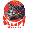 Sleepy Warrior Cat