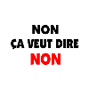 Non, ça veut dire non.