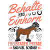 Freiberger Pferd Einhorn