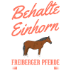 Freiberger Pferd Einhorn