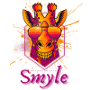 Neon Giraffe Sunglasses Splash