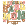 Groovy Saxophone Mom Saxophonist