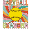 Groovy softball player