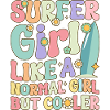 Surfing Girl Surfeuse