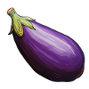 Aubergine violet