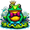 Frog with the King's Crown
