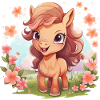 Kawaii Pony Spring