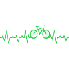 Bicycle Heartbeat ECG