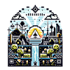 Retro-Videospiel-Pixelkunst