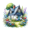 Picturesque country house