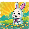 Bunny comic style funny