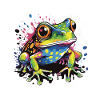 Frog Pop Art Animal