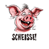 Shit, a little pig