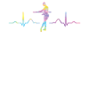 Ballet, Dancer, Heartbeat, Ekg, Ballerina